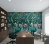 Highland Wonder/Lagoon Wp | Clarke and Clarke - office room setting