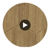 Highlands Honeycomb Wood Weave | Hollywood Wallcoverings Circular Swatch | Hollywood Wallcoverings