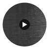Hilary's Horizontal Grasscloth | Phillipe Romano Circular Swatch | DW