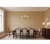 Hilary's Horizontal Grasscloth | Phillipe Romano - dining room room setting