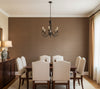 Hilary's Horizontal Grasscloth | Phillipe Romano - dining room room setting