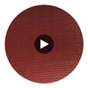 Hilary's Horizontal Grasscloth | Phillipe Romano Circular Swatch | DW