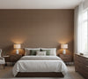 Hilary's Horizontal Grasscloth | Phillipe Romano - bedroom room setting