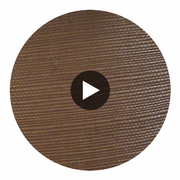 Hilary's Horizontal Grasscloth | Phillipe Romano Circular Swatch | DW