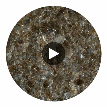 Hiya Mica - Antique Mocha Gold Circular Swatch | DW