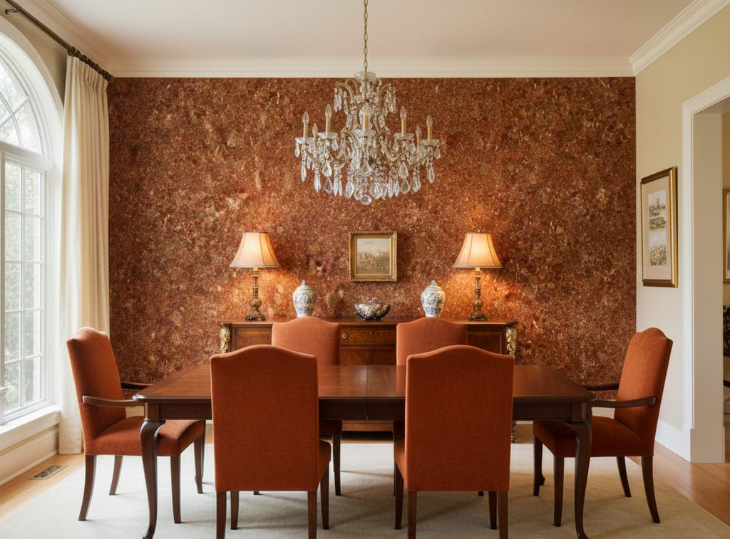 Hiya Mica - Copper - dining room room setting