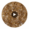 Hiya Mica - Deep Copper Circular Swatch | DW