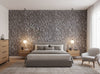 Hiya Mica - Silver Grey Natural - bedroom room setting