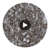 Hiya Mica - Silver Grey Natural Circular Swatch | DW