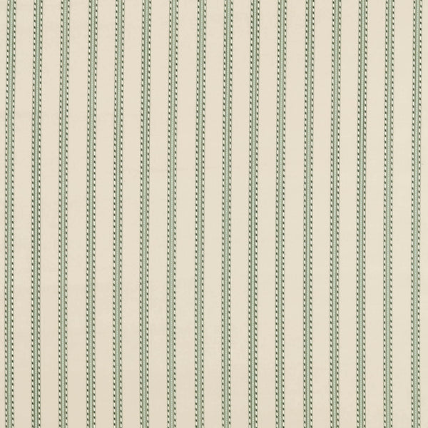 Holland Park Stripe Sage/Linen | Morris & Co.
