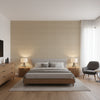 Hollywood Abaca Grasscloth Book | Phillipe Romano - bedroom room setting