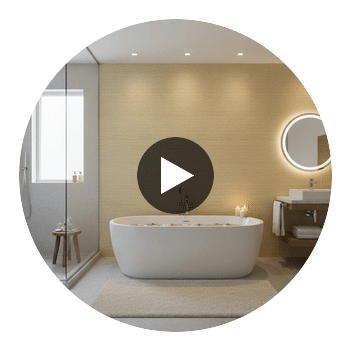 Hollywood Abaca Grasscloth | Phillipe Romano Circular Swatch | DW