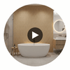 Hollywood Abaca Grasscloth | Phillipe Romano Circular Swatch | DW