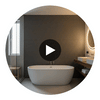 Hollywood Abaca Grasscloth | Phillipe Romano Circular Swatch | DW