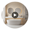 Hollywood Abaca Grasscloth | Phillipe Romano Circular Swatch | DW
