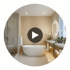 Hollywood Abaca Grasscloth | Phillipe Romano Circular Swatch | DW