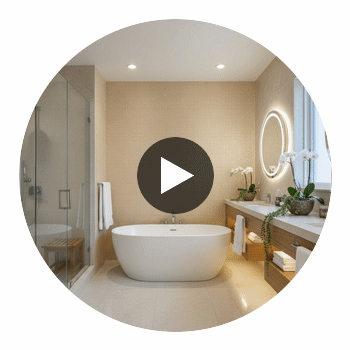 Hollywood Abaca Grasscloth | Phillipe Romano Circular Swatch | DW
