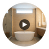Hollywood Abaca Grasscloth | Phillipe Romano Circular Swatch | DW