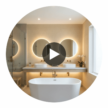 Hollywood Abaca Grasscloth | Phillipe Romano Circular Swatch | DW