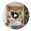 Hollywood Abaca Grasscloth | Phillipe Romano Circular Swatch | DW