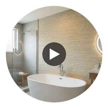 Hollywood Abaca Grasscloth | Phillipe Romano Circular Swatch | DW