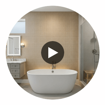 Hollywood Abaca Grasscloth | Phillipe Romano Circular Swatch | DW