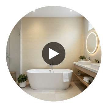Hollywood Abaca Grasscloth | Phillipe Romano Circular Swatch | DW