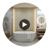 Hollywood Abaca Grasscloth | Phillipe Romano Circular Swatch | DW