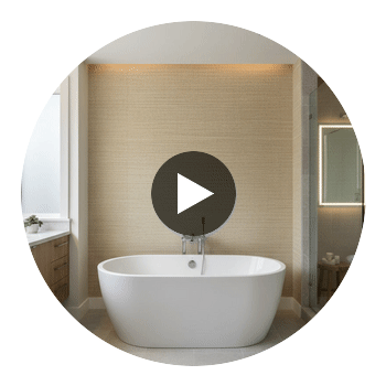 Hollywood Abaca Grasscloth | Phillipe Romano Circular Swatch | DW