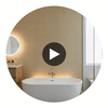 Hollywood Abaca Grasscloth | Phillipe Romano Circular Swatch | DW