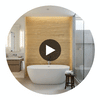 Hollywood Abaca Grasscloth | Phillipe Romano Circular Swatch | DW
