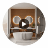 Hollywood Abaca Grasscloth | Phillipe Romano Circular Swatch | DW