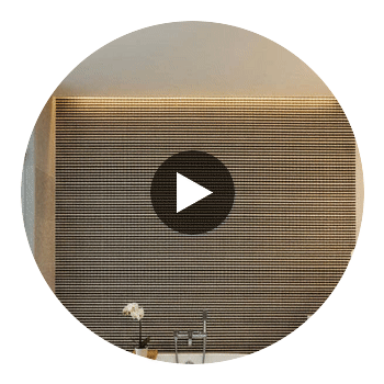 Hollywood Abaca Grasscloth | Phillipe Romano Circular Swatch | DW