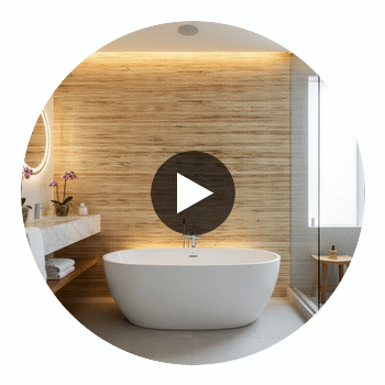 Hollywood Abaca Grasscloth | Phillipe Romano Circular Swatch | DW