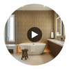 Hollywood Abaca Grasscloth | Phillipe Romano Circular Swatch | DW