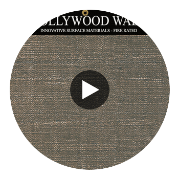 Hollywood Blvd Metallic Linen | Hollywood Wallcoverings Circular Swatch | Hollywood Wallcoverings