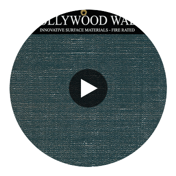 Hollywood Blvd Metallic Linen | Hollywood Wallcoverings Circular Swatch | Hollywood Wallcoverings