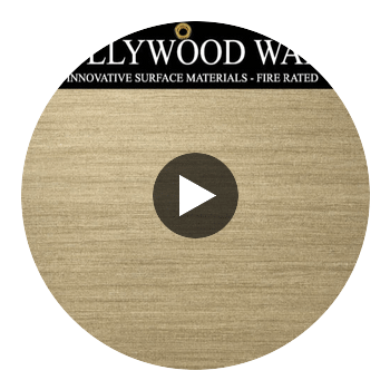 Hollywood Faux Woven Textile Wall | Hollywood Wallcoverings Circular Swatch | Hollywood Wallcoverings