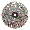 GLM-9221 Hollywood Glamour Sequin Large Flake Silver/Sand/Rose Gold designer-wallcoverings-los-angeles 2