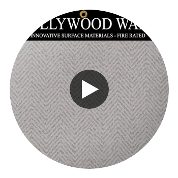 Hollywood Lounge Chevron | Hollywood Wallcoverings Circular Swatch | Hollywood Wallcoverings