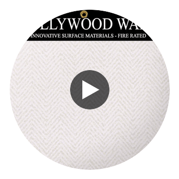Hollywood Lounge Chevron | Hollywood Wallcoverings Circular Swatch | Hollywood Wallcoverings