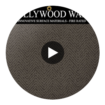 Hollywood Lounge Chevron | Hollywood Wallcoverings Circular Swatch | Hollywood Wallcoverings