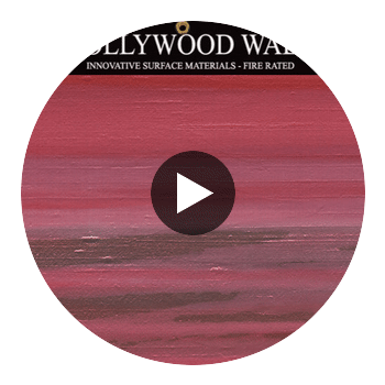 Hollywood Metallic Ombre Stria | Hollywood Wallcoverings Circular Swatch | Hollywood Wallcoverings