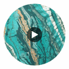 Hollywood Modern Marble | Hollywood Wallcoverings Circular Swatch | Hollywood Wallcoverings