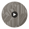 Hollywood Modern Wood | Hollywood Wallcoverings Circular Swatch | Hollywood Wallcoverings