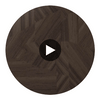 Hollywood Modern Wood | Hollywood Wallcoverings Circular Swatch | Hollywood Wallcoverings