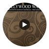 Hollywood Sunset Scroll Circular Swatch | Hollywood Wallcoverings