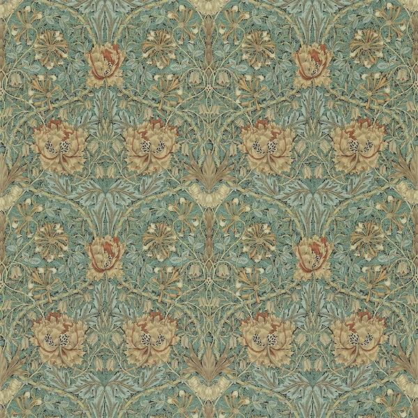 Honeysuckle & Tulip Privet/Honeycombe | Morris & Co.