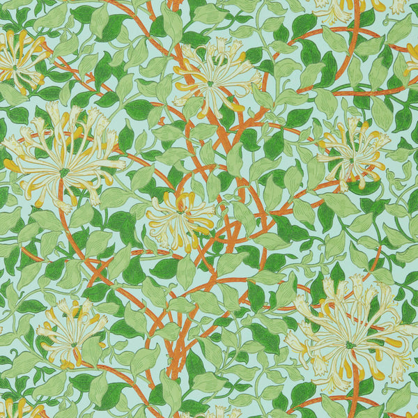 Honeysuckle Sky/Burnt Orange | Morris & Co.