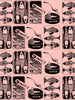 Hors d’Oeuvres Salmon Wallcovering | FallingStar Studio
